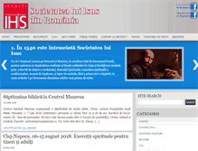 Tablet Screenshot of iezuiti.ro
